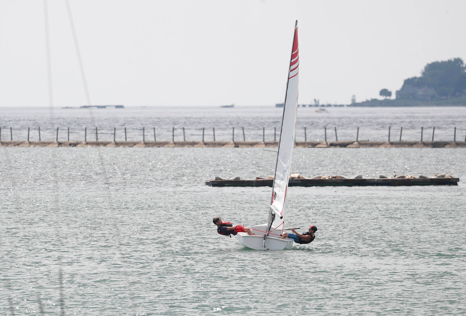 Kids sailing camp at Buffalo Yacht Club